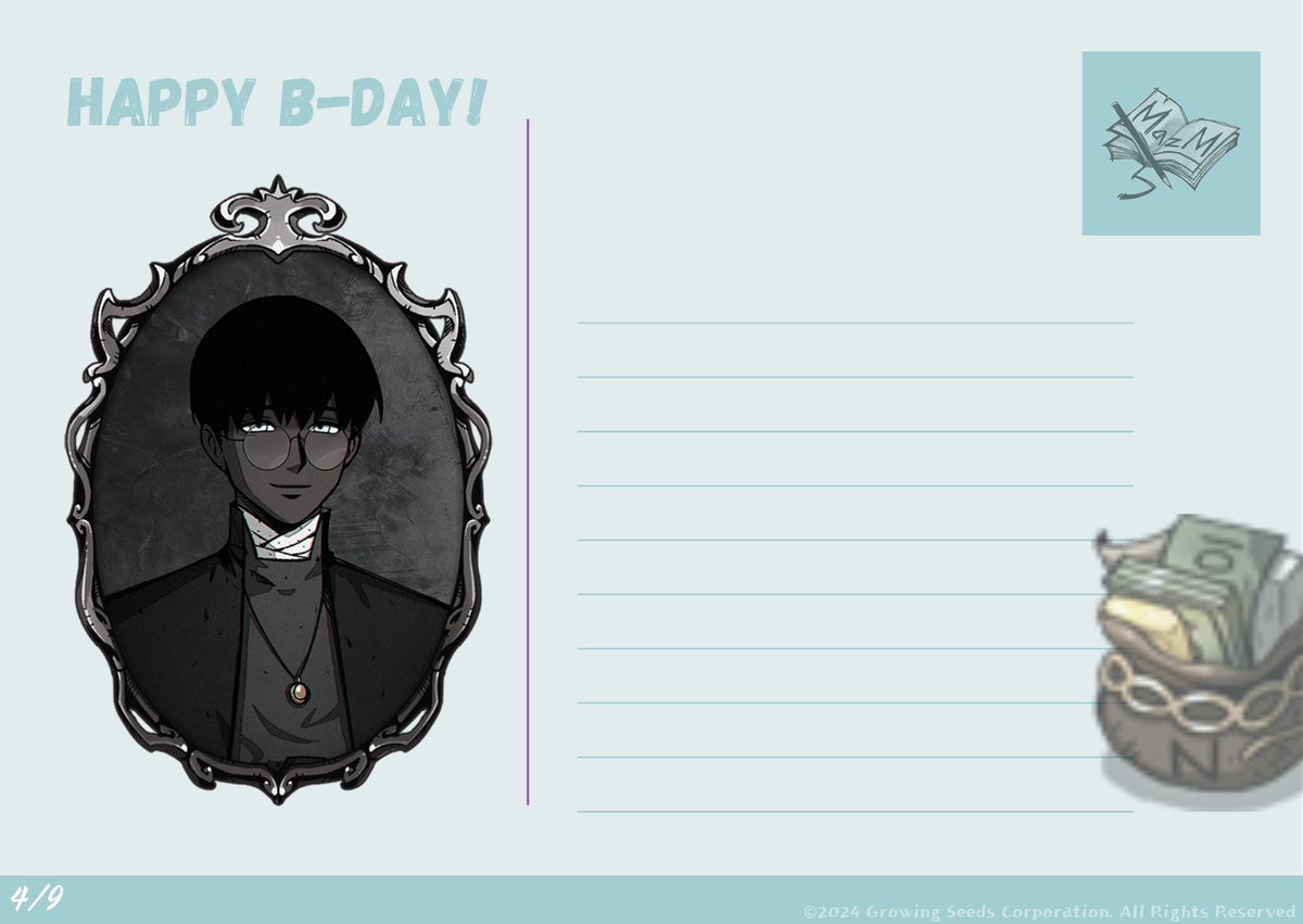 StoryMazM's tweet photo. Apr. 9th is Noah's birthday!๐ฅณ
Could you send him a birthday postcard?
4์ 9์ผ์ ๋
ธ์์ ์์ผ์
๋๋ค!๐ฅณ
์์ผ ์ถํ ์ฝ์๋ฅผ ํ ์ฅ ๋ณด๋ด์ฃผ์ค ์ ์๋์?
#MazM #birthday #๋ค์ดํฌ๋ฆฌ์ณ #ThyCreature https://t.co/W4B6IUrUqn