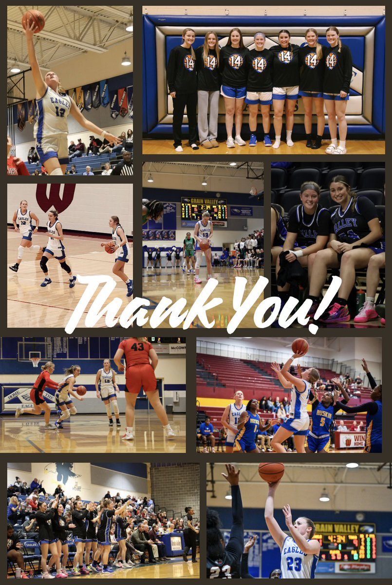 Thank you to our seniors! It’s been a great 4 years. Looking forward to the great things ahead for each of you. @FinleyLaforge @annabelle_totta @MckenahSears @EJThiessen @ava_bollinger @Meghan_Knust @emmajane_04