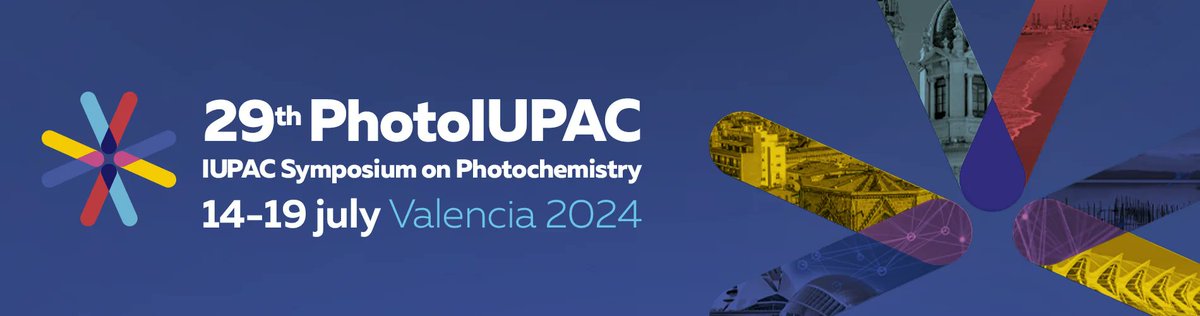 Conference #3! 29th IUPAC Symposium on Photochemistry, 60 years of bringing Photochemists together! Valencia 🇪🇸 14-19 July Notification of acceptance oral/poster:April 2 Early bird registration:April 9 Deadline for presenting authors to register:April 9 photoiupac2024.com