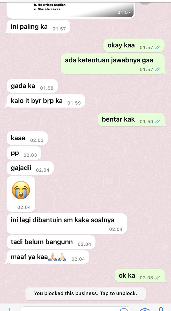 ksl bgt sm cust model gini. jgn jd cust kek gini pls, uda dikerjain minta buru2 malah gjd. derita pay after. #zonauang