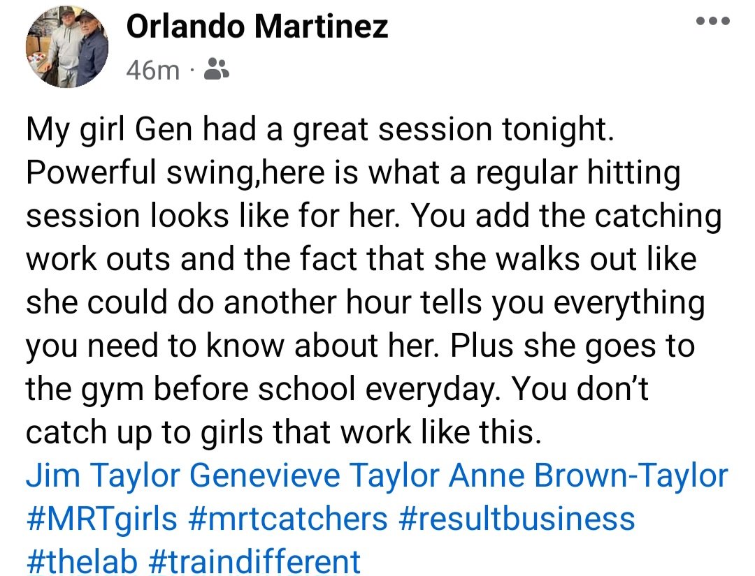 EvieTaylor2025's tweet image. Another great session at MRT with one of the best around Coach O!! @CoastRecruits @jucoroute @SBRRetweets @naiaprospects @SoftballDown @TopPreps #gettingafterit #worklikeyouwantit #practicelikeyouplay