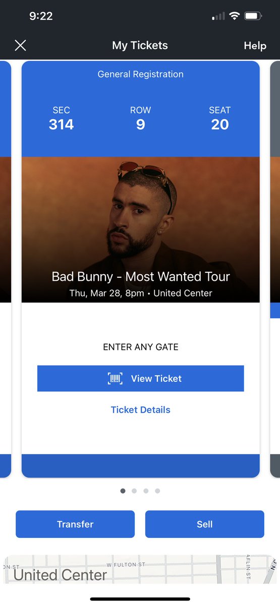 LianTorres10's tweet photo. Still seeking 2 Bad Bunny tickets for night 1 in Chicago (price negotiable; wanna get rid of them ASAP!) https://t.co/our7Gk5xxL