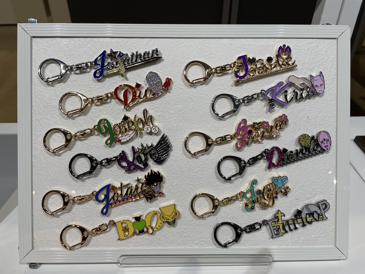 JOJO WORLD Quizzesスパンコールキーホルダー コンプリートセット JOJO WORLD Quizzesスパンコールキーホルダー コンプリート