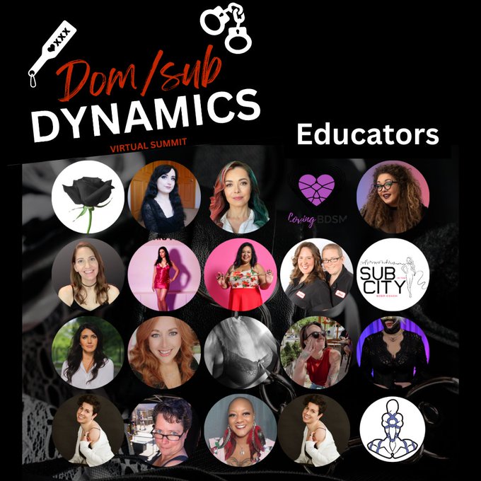 Free D/s Dynamics Virtual Summit 4/8-11!  I&rsquo;ll be presenting alongside some amazing educators -- @PlanetMidori<a href="/tag/electroplay"class="tags"><span>#electroplay</span></a>