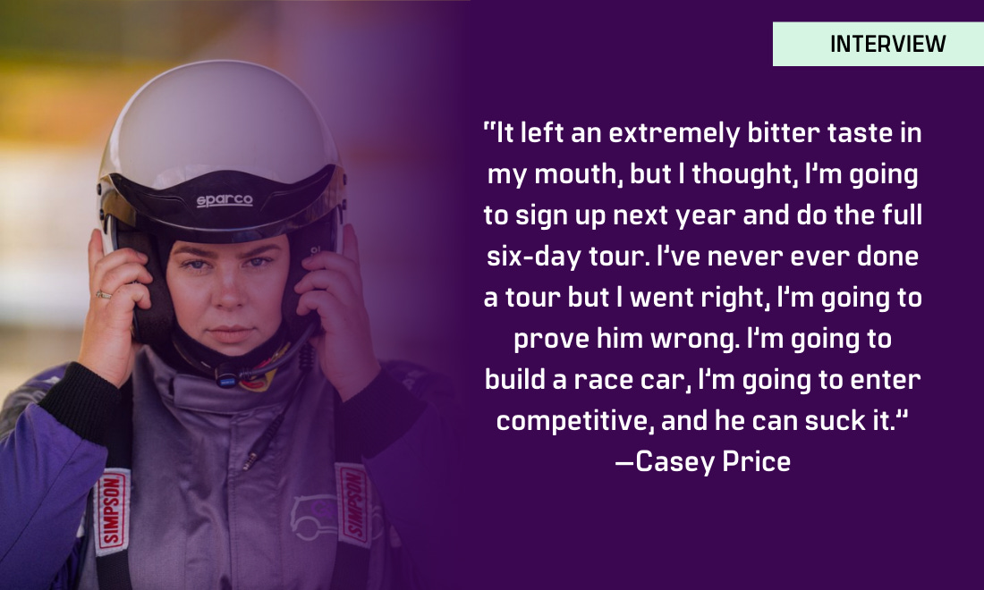 It was very cool to interview Casey Price, an incredible driver, @RacingPrideHQ and FIA Girls on Track Ambassador for @Siren_Sport 🏁🏳️‍🌈🏎️ We spoke about her experiences in motorsport and her work to ensure all are welcome in racing. Read here: sirensport.com.au/motorsport/cas…