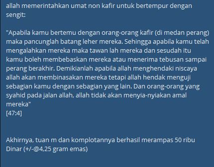 Hari ke 17 puasa : Mulut wangi, lapar dan dahaga bikin bekerja makin produktif, biaya makan minum rumah tangga berkurang drastis, sampah makanan tiada, tubuh menjadi sedikit lebih langsing karena jam makan minum berkurang. Tapi bohong🤣 Lebih baik baca kisah 17 Ramadan 2H ini :