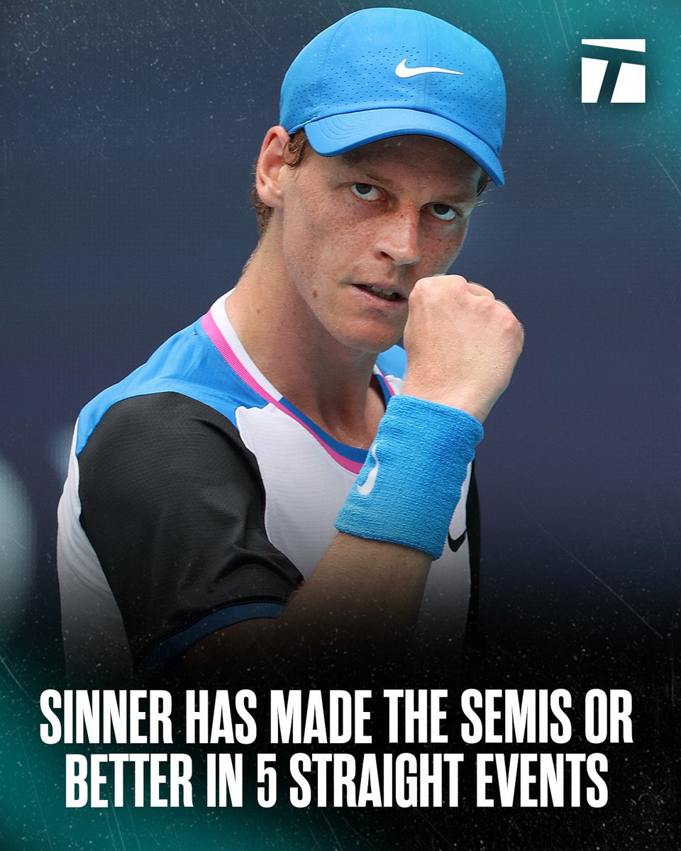 Sinner is on FIRE 🔥 #Sinner #Winner

#MiamiTennis #MiamiOpen #Tennis