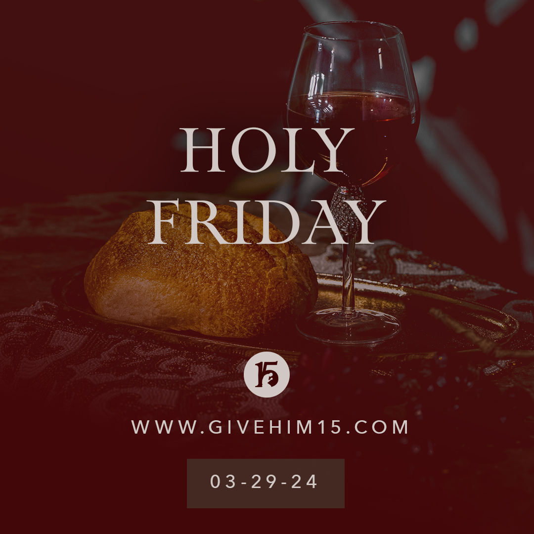 Join Dutch on Good Friday as he concludes the Passion Week with Communion. Youtube: youtube.com/playlist?list=… Rumble: rumble.com/c/GiveHimFifte…