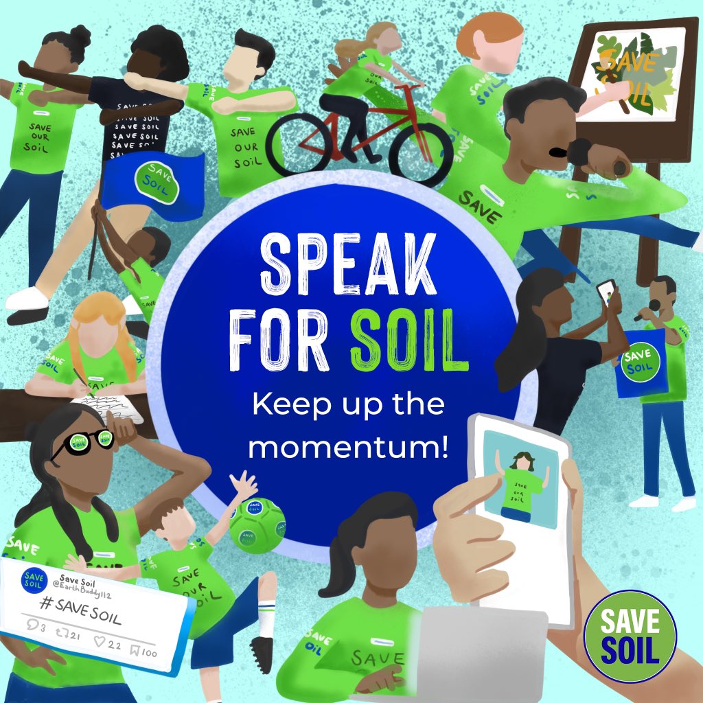 #SpeakForSoil #SaveSoil #SaveSoilForClimateAction #SaveSoilMovement