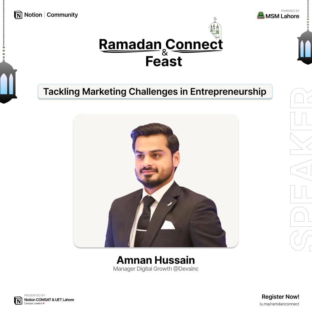 MSM_Lahore's tweet image. MSM Lahore Presents,
Ramadan Connect &amp;amp; Feast📷
Thursday | March 28,2024 | 03:30pm
The Nishat Hotel, Lahore
The event is only for invited persons!
#MSMLahore
#MSMForStudents