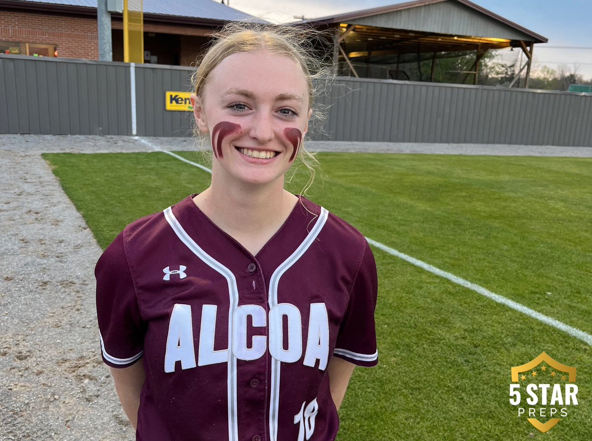 Gabby Burkhart and the Alcoa Lady Tornadoes are on an absolute tear right now. 

Case in point: their 10-0 win over Farragut on Wednesday night. 

THE READ ▶️ 5starpreps.com/articles/burkh…