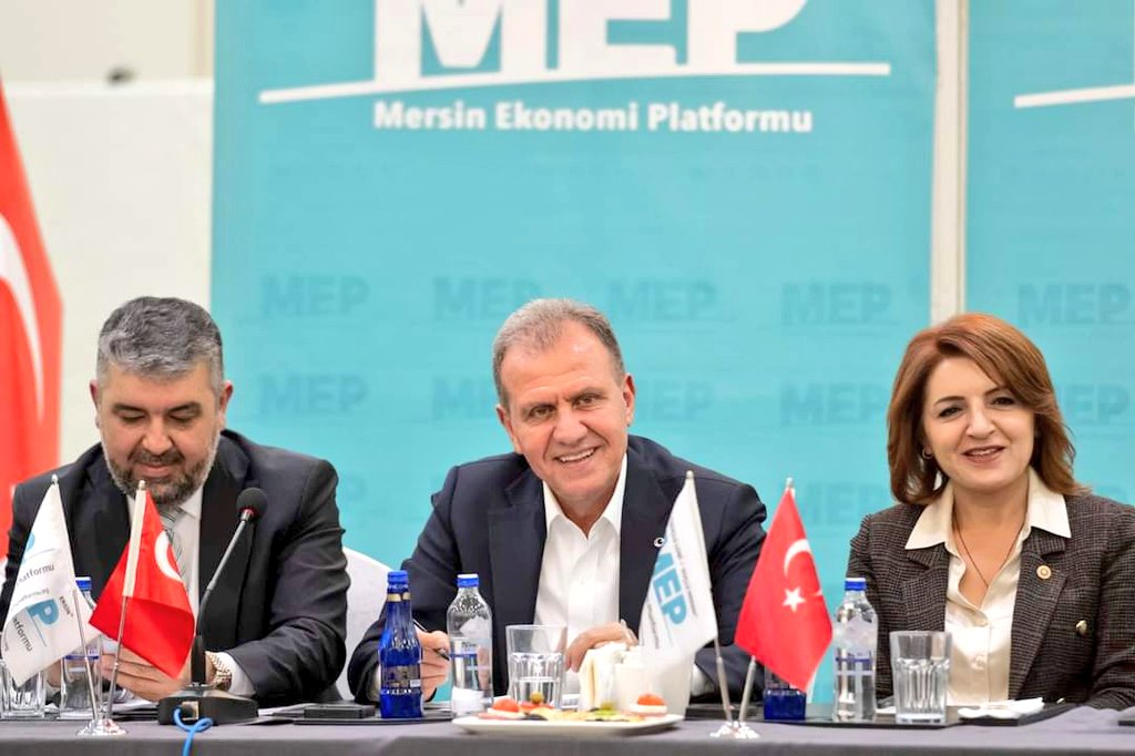 Mersin Ekonomi Platformu (MEP) , Mersin Büyükşehir Belediye Başkanı Sn Vahap Seçer ile biraraya geldi. Mersin M.Vekilimiz Sn Gülcan Kış, iş dünyamızın çok kıymetli... #mersinbüyükşehirbelediyesi #mersinekonomiplatformu #mersin #usiad #nevafkılıç 26.03.2024 - Salı günü Mersin
