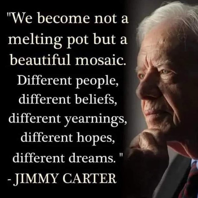 Inspiration. 
Tribute to A living legend and national treasure, USNA alumnus, former commander-in-chief & 39th US President, Mr. Jimmy Carter, who stood for humanity, faced bitter opposition from Zionists & Imperialists, and outlived his foes. 🙏🫡💐
#JimmyCarter #Legend
#be