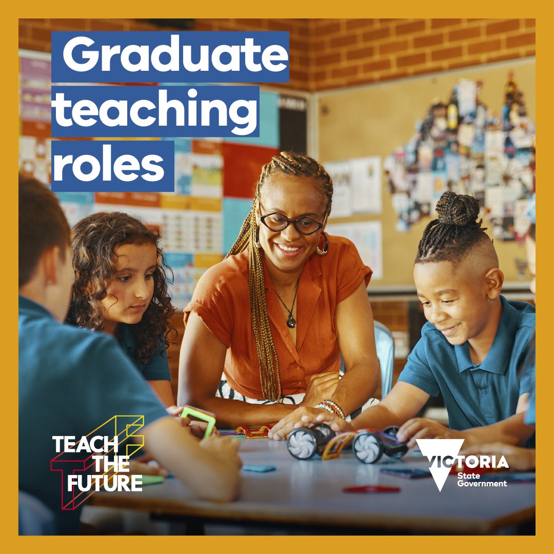 Are you a graduate teacher looking for a long-term career? Great news - all advertised graduate positions are now ongoing. Learn more about graduate roles in Victoria: brnw.ch/21wIi7h #TeachTheFutureVic