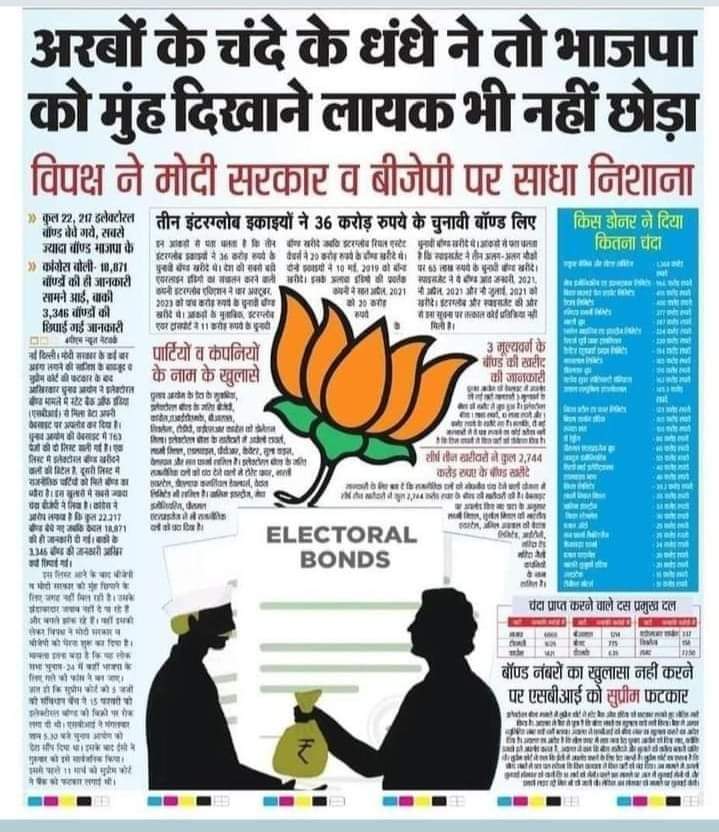JPB_Patel's tweet photo. चंदा दो, धंधा लो !! https://t.co/FRbHvK2TGR
