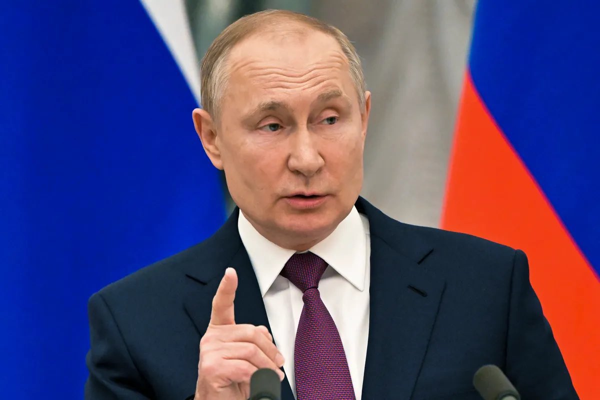 Russian President Putin says 95% of terrorist attacks are orchestrated by the CIA.