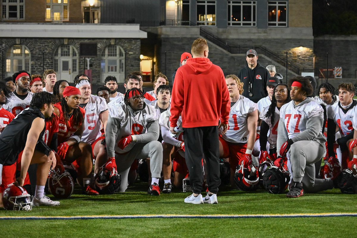 Practice #1️⃣ under the lights🐻‼️ #YellCornell