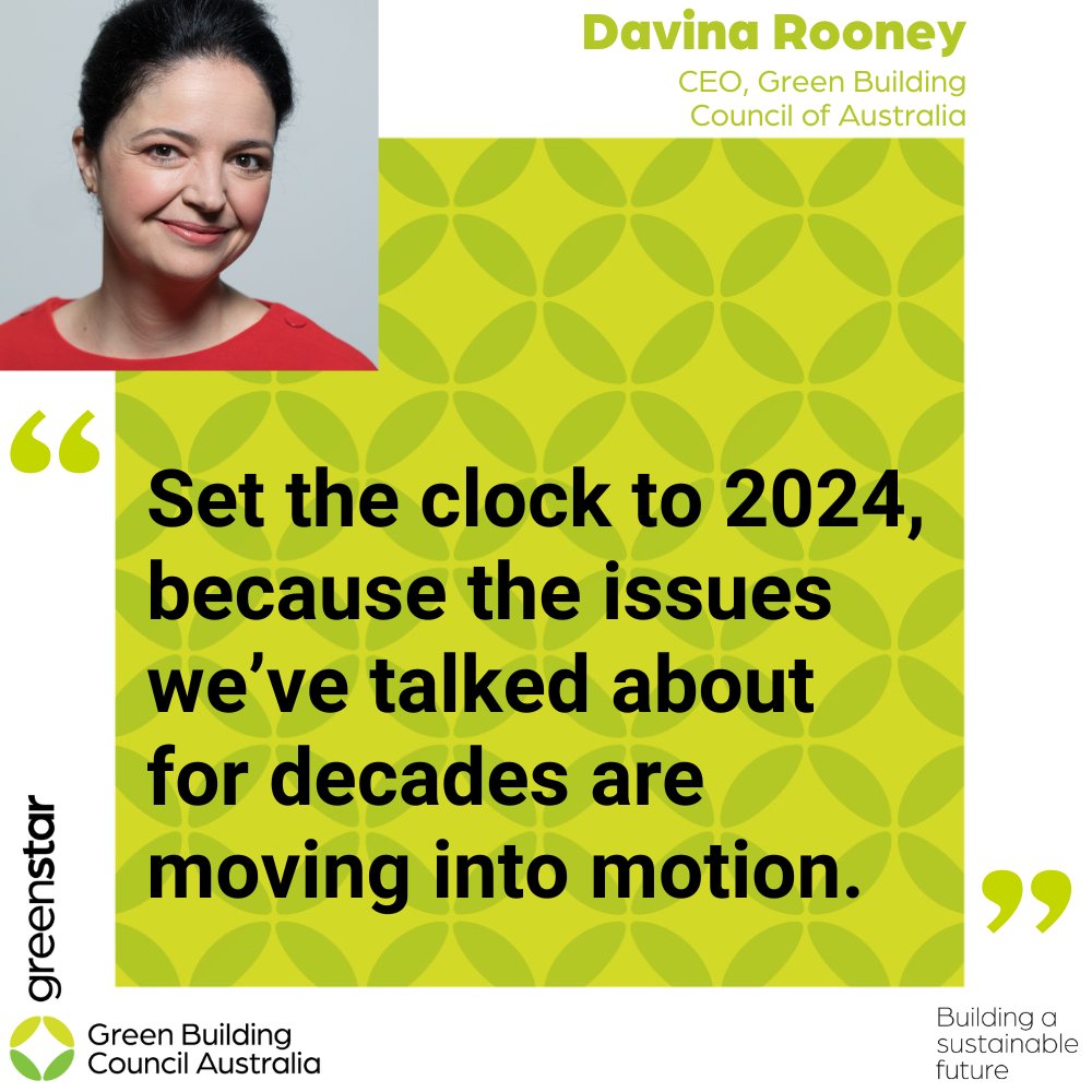 Nature was a key thread in this year’s TRANSFORM program and for good reason: we're determined to bring the same level of clarity to the nature agenda that we did with carbon. Read more from Davina Rooney here new.gbca.org.au/news/gbca-news…