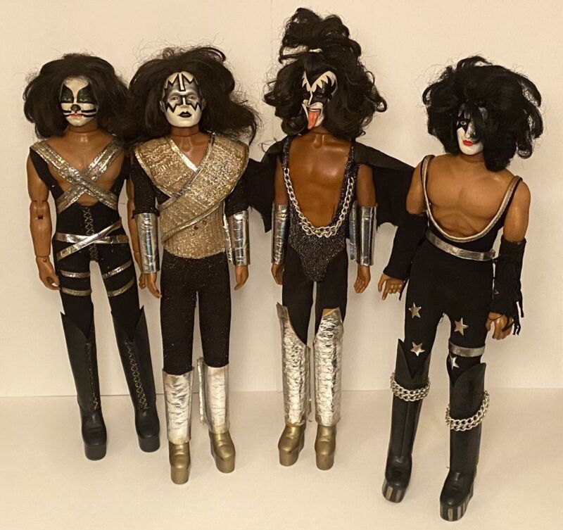 Mego Kiss Dolls 1978 - Full Set - Gene,paul, Peter & Ace -   ebay.com/itm/Mego-Kiss-…  #ad