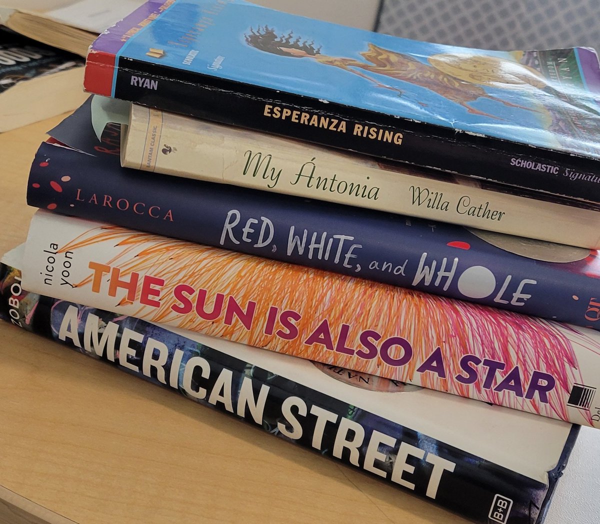 Wrapped up #bookclubs today and I don't know if I've ever had so many #students mad at me for how the #books ended. 🙃 #buildingreadingculture #ELAteacher #yalit #readers #read #readingculture