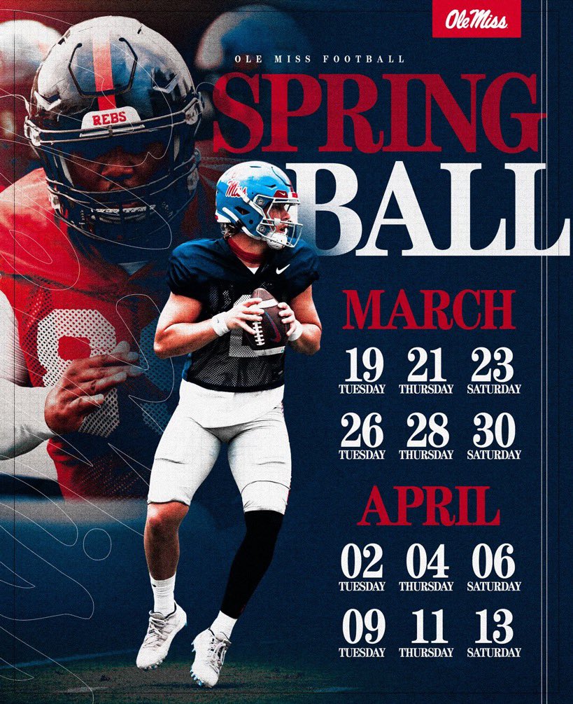 thank you @Enrique__Davis for the spring ball schedule. Can’t wait to come back to the sip. #cometothesip #hottytoddy @coachtottenqb @CoachLovelady @dumasbobcatsfb