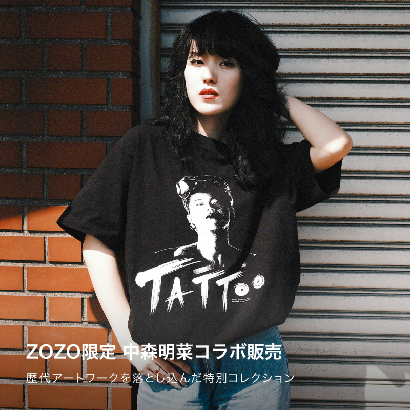 中森明菜ZOZO コラボBLONDE Tシャツ黒XL
