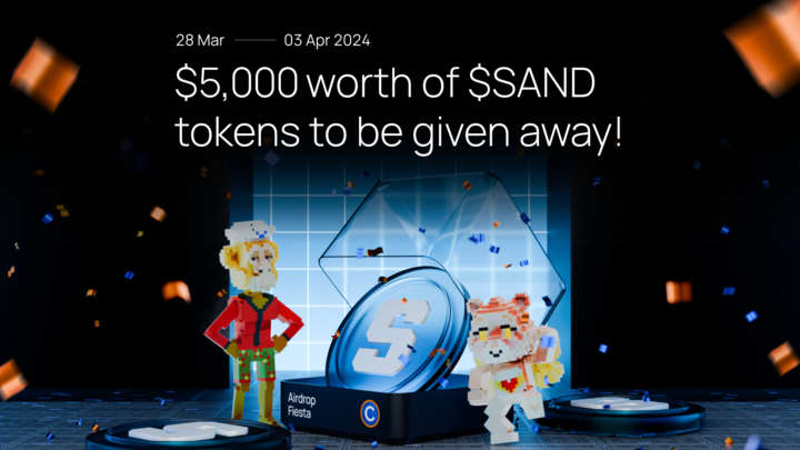 🪂 Another round of Airdrop Fiesta is coming your way! Will you be one of the 250 winners of $20 worth of $SAND each? Simply complete the Gleam Mechanics from March 28 to April 3, 2024, to join the airdrop! 🏆 Don't miss your shot – join this week’s Airdrop Fiesta 👉🏻…