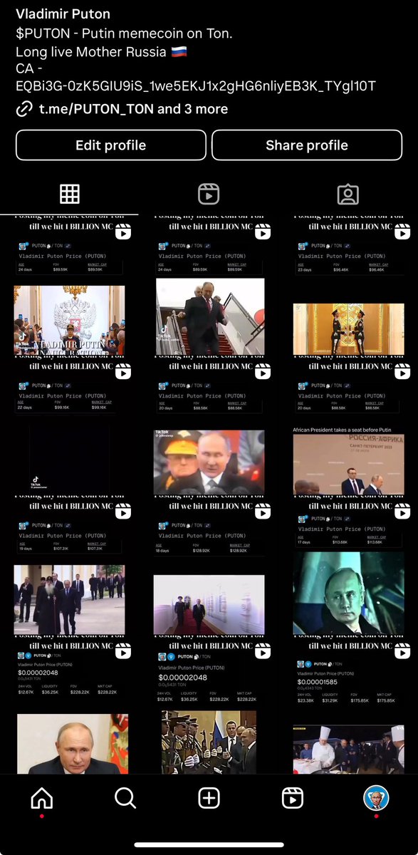 Puton | TON tweet media