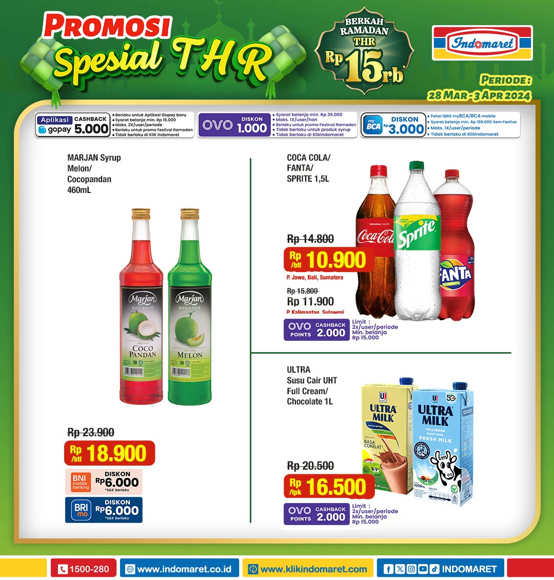 promojsm's tweet image. Indomaret Promosi Spesial THR 28 Maret-3 April 2024
jsm-promo.com/2024/03/indoma…
#indomaret #THR #PromoTHR
