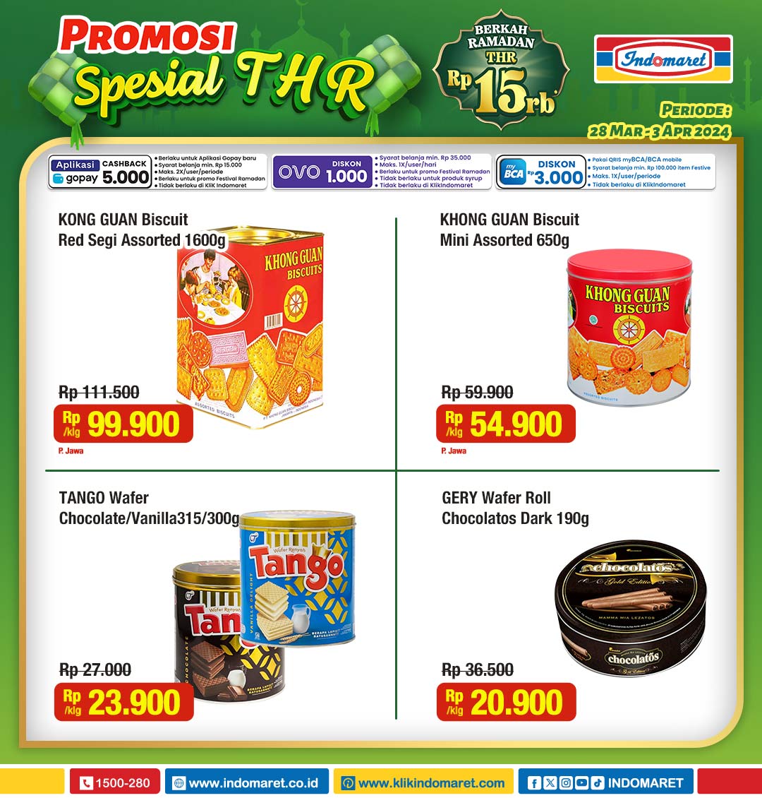 promojsm's tweet image. Indomaret Promosi Spesial THR 28 Maret-3 April 2024
jsm-promo.com/2024/03/indoma…
#indomaret #THR #PromoTHR