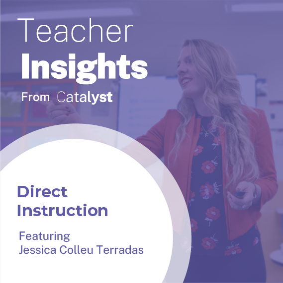 The next episode of our podcast, Teacher Insights from Catalyst, is now live. This episode features Jessica Colleu Terradas, delving into the research behind direct instruction. Click here to listen: ow.ly/sXo550R3PYK #CECG #CatholicEducation #Catalyst #Podcast