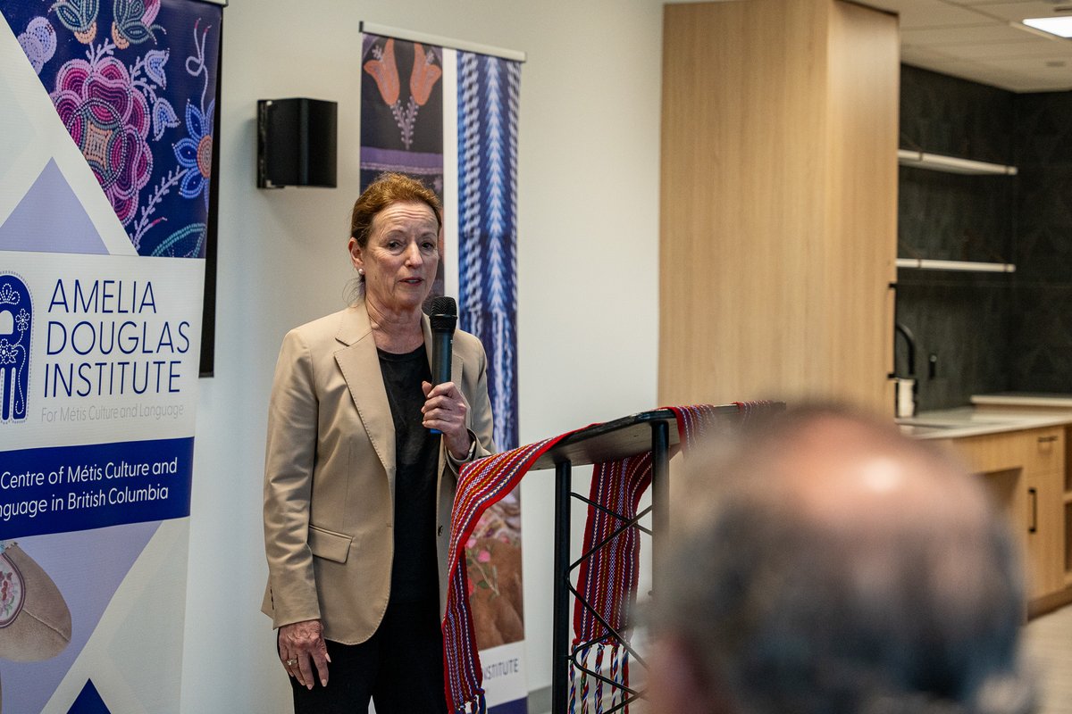 Thank you to @randeepssarai, @BruceRalston and @LindaAnnisBC for joining us today at the official opening of the Amelia Douglas Institute! Learn more: ameliadouglasinstitute.ca