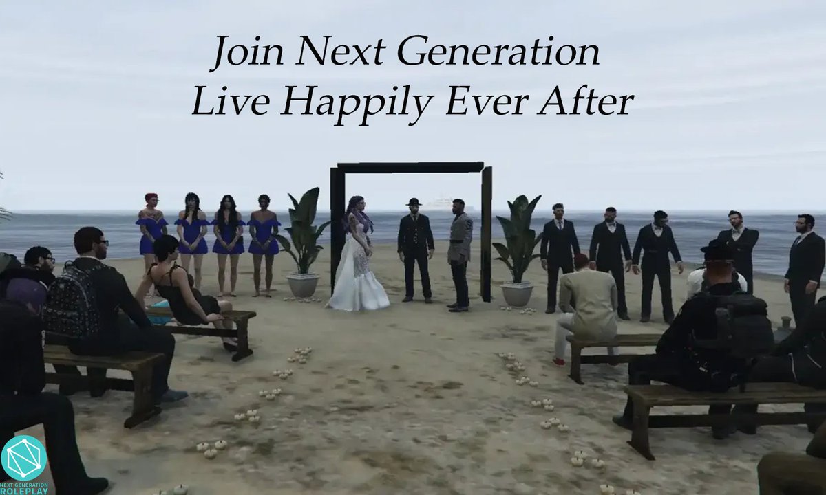 _NextGenRP_'s tweet photo. Last weekend we watched the Emerson's tie the knot. Fly into Next Generation RP and Live the Life you've dreamed of. #GTARP #nextgeneration #rp https://t.co/eXbVAgjlVg