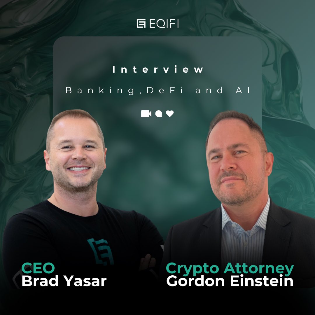 Join our CEO @YasarCorp in an in-depth interview with Crypto & Blockchain Lawyer, @GordonEinstein Einstein, covering topics from Bitcoin quant funds to Reg A capital raises and more. Don't miss out - watch the full interview here: [youtube.com/watch?v=s47xCM…] #Neobank #Interview