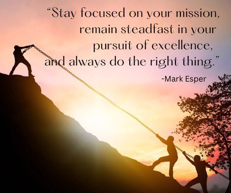 Mentoring Wednesday! “The true test of a leader is whether his followers will adhere to his cause from their own volition, enduring the most arduous hardships without being forced to do so, and remaining steadfast in the moments of greatest peril.” Remember, a steadfast leader…