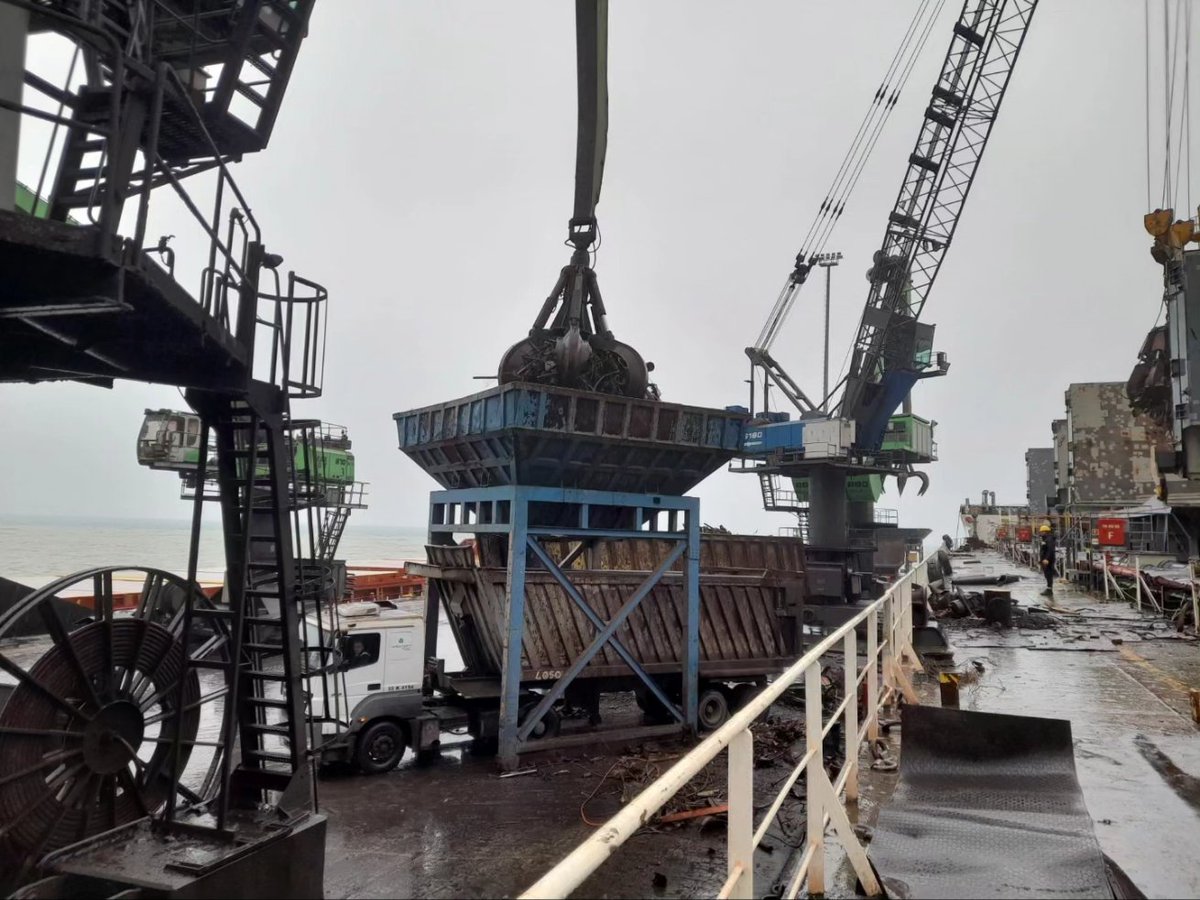 Meanwhile, our Steel Scrap loading and discharge port inspections ...
