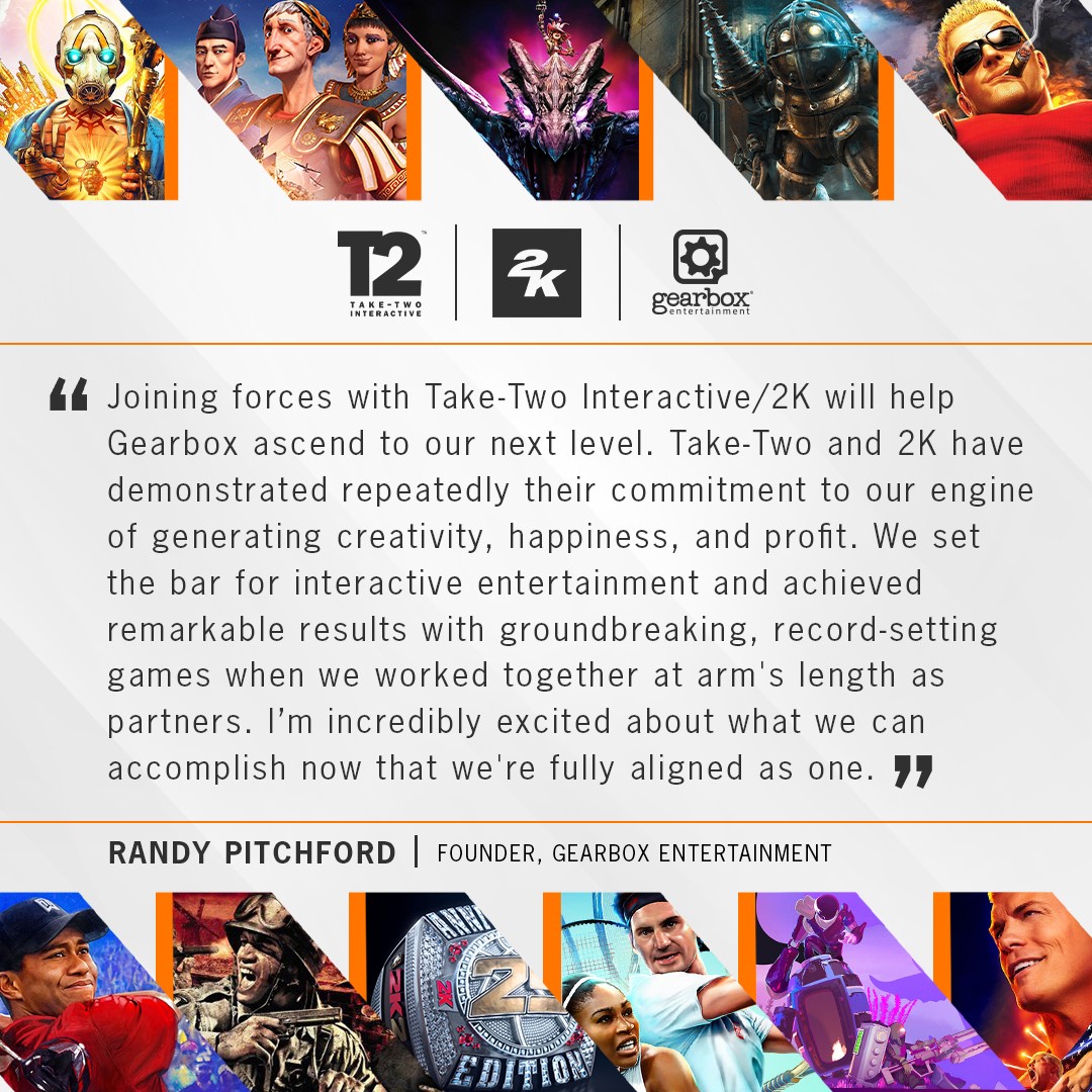 We're incredibly proud to announce we're joining the Take-Two Interactive/@2K family.