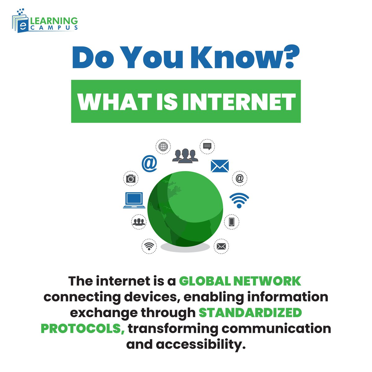CampusElearning's tweet image. Do you know what the internet is?🤷‍♀️We're here to help you understand it🤛so you can share your knowledge with others✌
Register for our online computer classes.✨  WhatsApp:📞+92 313 9613696

#internet #whatisinternet #computerscience #computer #computercourses #elearningcampus