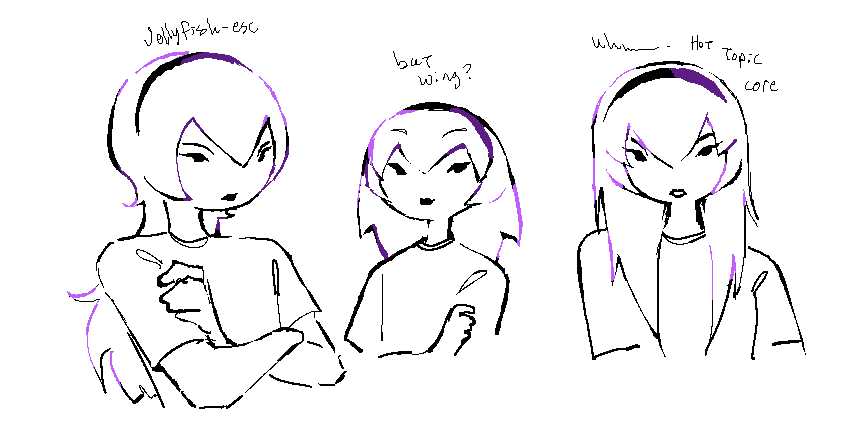 feeling funky and figured maybe i could experiment on hair that might match her vibe #roselalonde #Homestuck