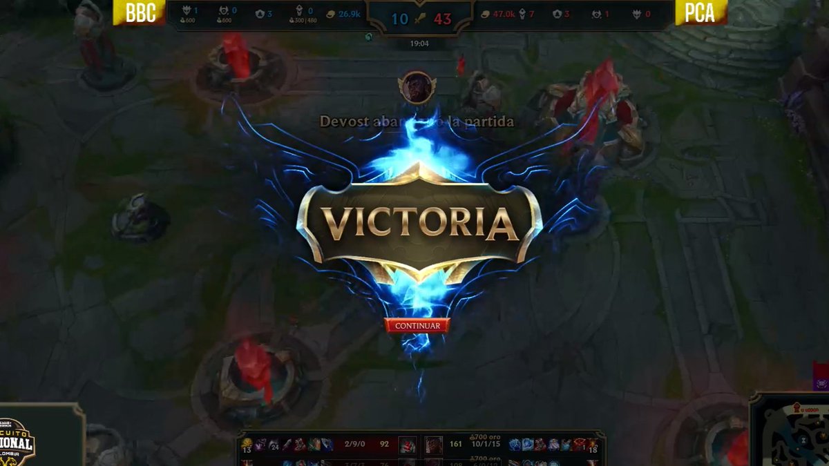 Nos comimos a <a href="/BonBonBumContra/">Bon Bon Bum Contra🇨🇴⚡</a> 🔥

Y mañana nos jugamos la semifinal de los #CircuitosNacionales de <a href="/lvplolnorte/">LVP LoL Norte</a> 

El resto es un tramite 😎