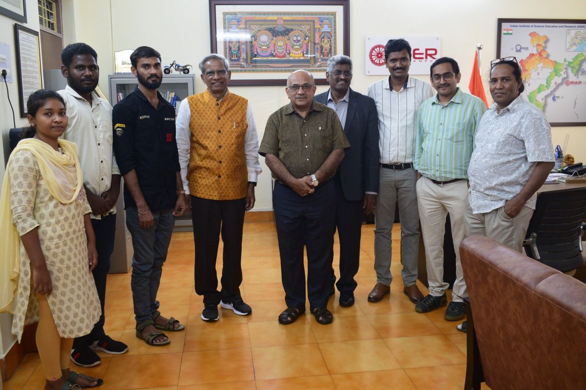 MOU was singed between the IISER Berhampur and the Central Tribal University of Andhra Pradesh @CTUAP_VZMAP in a ceremony held at Berhampur. #IISERBerhampur