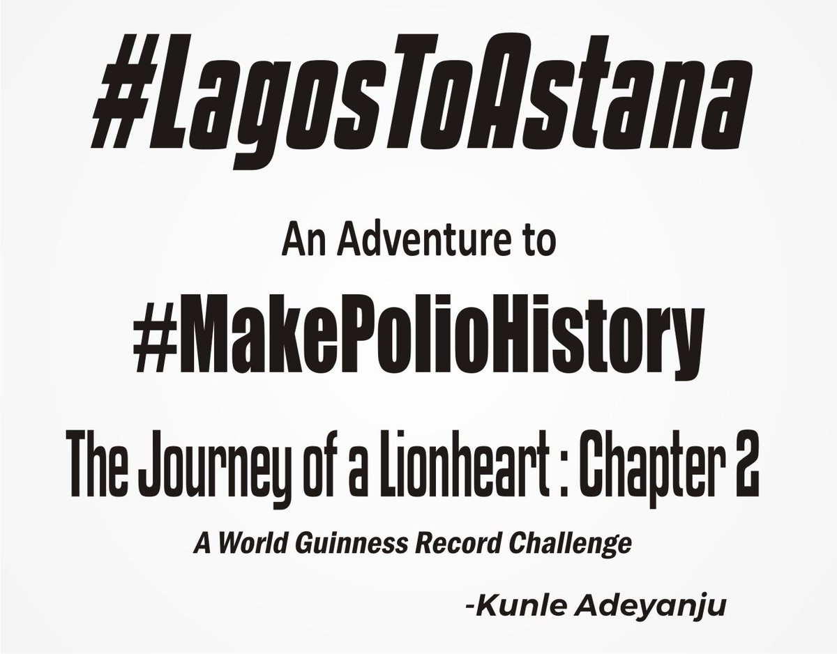 Loading ….. #LionHeart #uinfluence #MakePolioHistory #rotaryinternational