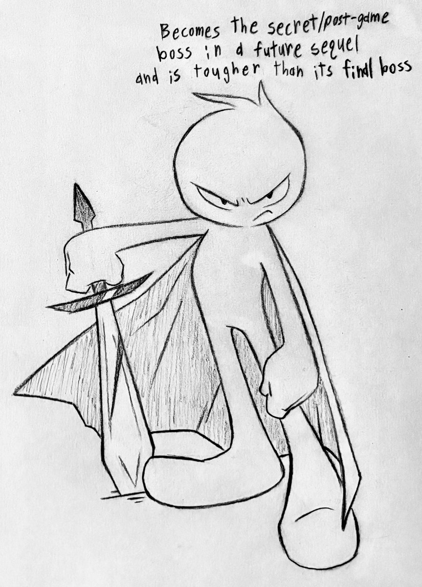 supermilobros's tweet image. I don’t know if games do this often,
but i like this trope a lot!