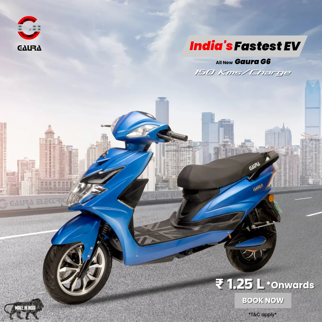 🤩💫 Ride smarter with Gaura! India's Fastest EV !!!
 
 ⚡Gaura Electric Vehicles are made by Tamilians in our Tamil Nadu ​​for Beloved Tamils!!🛵⚡
 
 📲 Book Now: +919159566108

⚡️🛴#GauraEV #BookNow #BookNow2024 #electricscooter #escooter #electricvehicle #electricbike #ebike