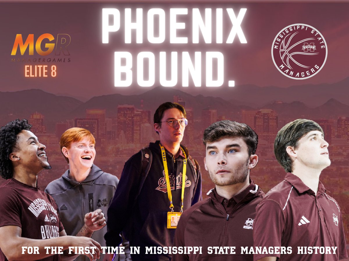Ladies and gentlemen.... the shoe fits👠

FOR THE FIRST TIME IN MISSISSIPPI STATE MANAGER HISTORY, WE ARE GOING TO THE <a href="/ManagerGames_/">Manager Games</a> ELITE 8 at the Final Four Fan fest!!!!!

To every State student who took our flyers and fans who voted, thank you so so much. Next stop: Phoenix