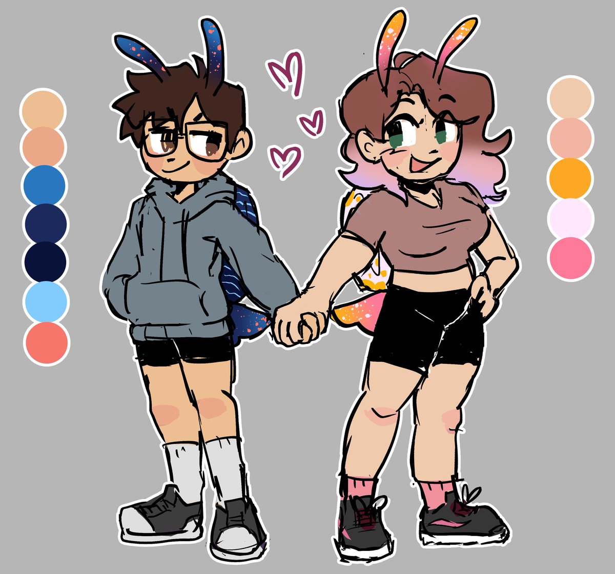 dizzysong's tweet photo. I drew me and my partner @dogwashitbycar as SNAILSONAS 
they're so in love 🥺❤️
#art #fursona #fursonaart #snailsona #artistsontwitter #artist #illustration #illustrator #fyp #drawing #draw #characterdesign #oc #ocdrawing #ocart #furry #furryart #snail #leaf #snaillovers https://t.co/5emyvagyjY