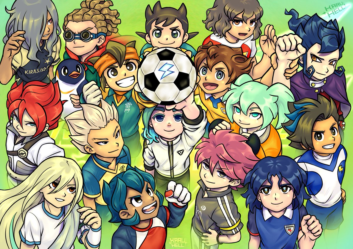 karuhell_'s tweet photo. Can you remember the beginning? A new era begins
⚡️
#InazumaElevenvictoryroad #イナズマイレブン https://t.co/riiiRoYEXg