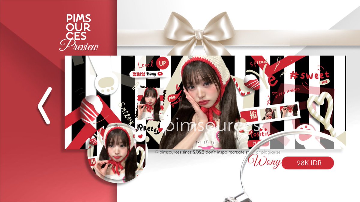 _pimsources's tweet image. Repost would be much appreciated thank you 🎀🍰

Meet our lovely muse, dressed up as Miss Strawberry, red and bright to our special #zonauang layout ready stock today 🍓🐇