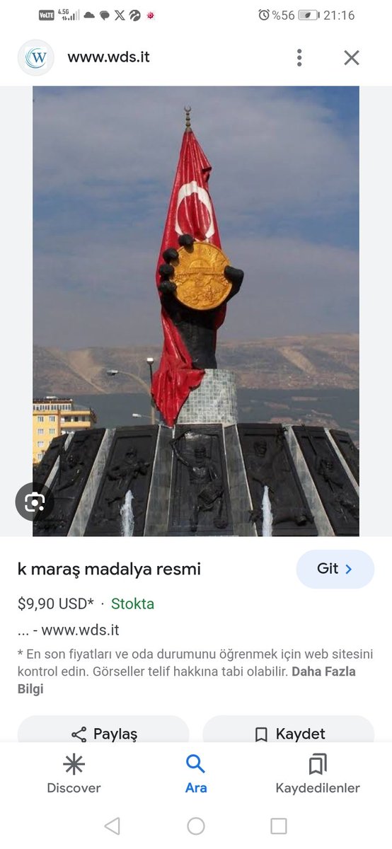 Şanlı K, maraş madalyonun Kahraman milletimize ançak bu yakışır