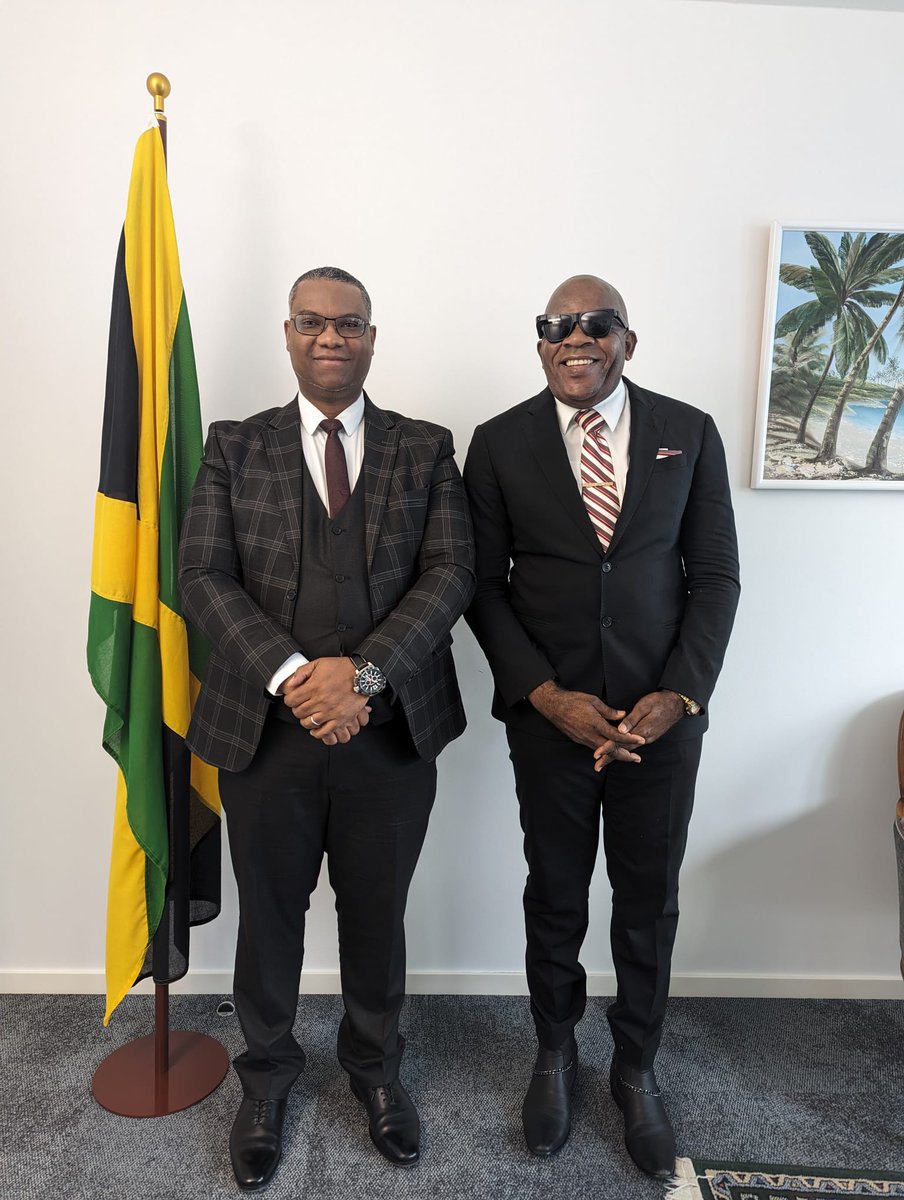 Senator Floyd Morris, member of the Committee on the Rights of Persons with Disabilities (CRPD), updated Amb. Brown this month on the Committee's work, including the drafting of its General Comment on Article 29 of the UN Convention on the Rights of Persons with Disabilities.